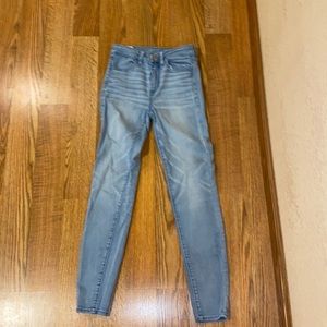 american eagle high rise jeggings